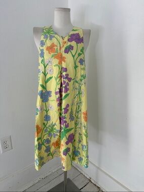 Vintage Lily Pulitzer Floral Mod Cotton Day Dress